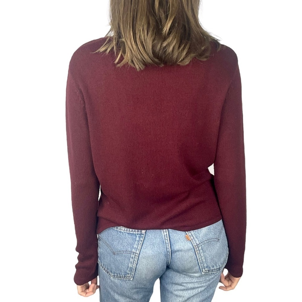 Pendleton Painted Floral Button Down Cherry Red C… - image 2